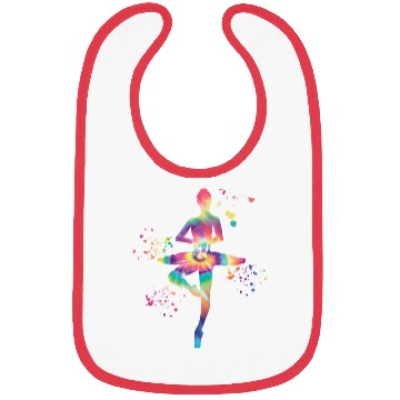 Discover Ballet Dancer Colorsplash Ballerina Bibs