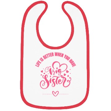 Discover Big sister Bibs