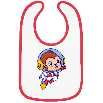 Discover Flying Monkey Astronaut Bibs