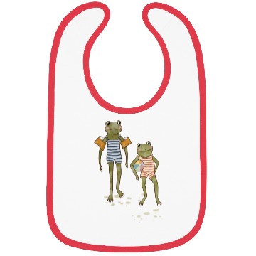 Discover Frog Pond Friends Bibs