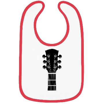 Discover Guitar logo shadow Bibs