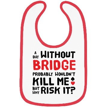 Discover Contract Bridge Player Bidding Duplicate Card Game Bibs