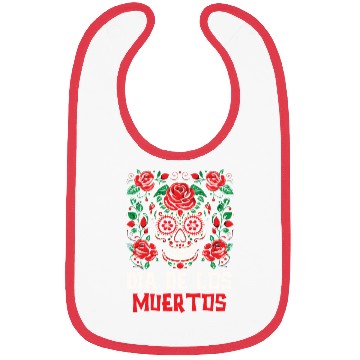 Discover Dia De Los Muertos Sugar Skull Mexican Holiday Bibs