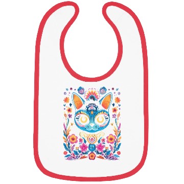 Discover Dia De Los Muertos Sugar Skull Mexican Holiday Bibs