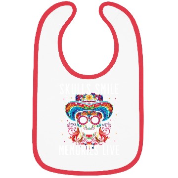 Discover Dia De Los Muertos Sugar Skull Mexican Holiday Bibs