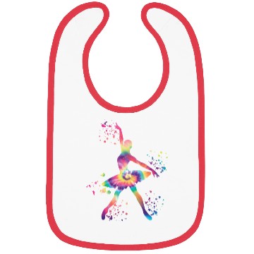Discover Ballet Dancer Colorsplash Ballerina Bibs