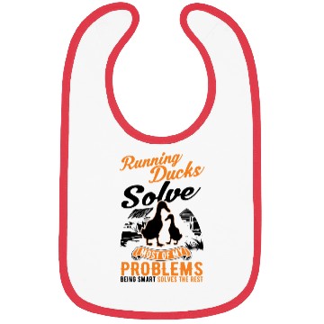 Discover Indian Runner Gift Running Duck Bibs