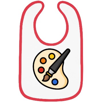 Discover palette painting Bibs
