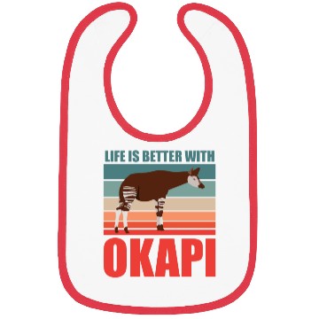 Discover Okapi in harmony with nature Bibs
