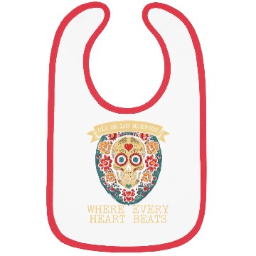 Discover Dia De Los Muertos Sugar Skull Mexican Holiday Bibs