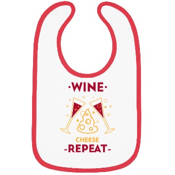 Discover Wine, Cheese, Repeat Bibs