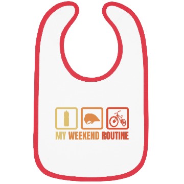 Discover My Weekend Routine Bibs
