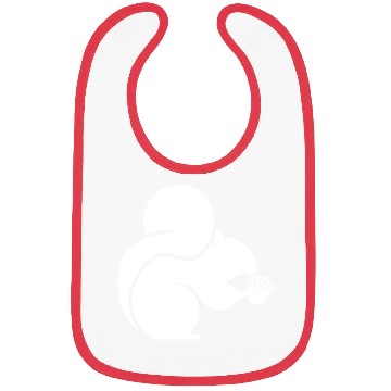 Discover Squirrel Nut Acorn Rodent Forest Lover Wild Pet Bibs