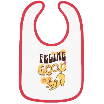 Discover feeling good cat Bibs