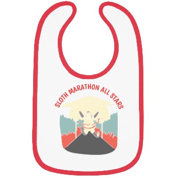Discover Sloth Cute Sloth Running Bibs