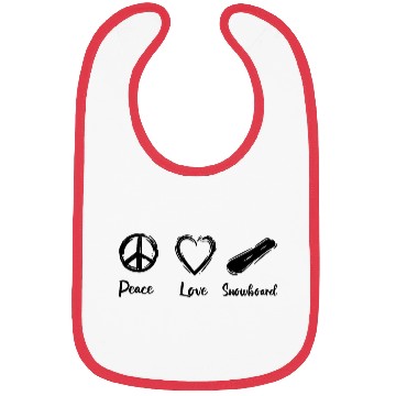 Discover I Love Snowboarding Bibs