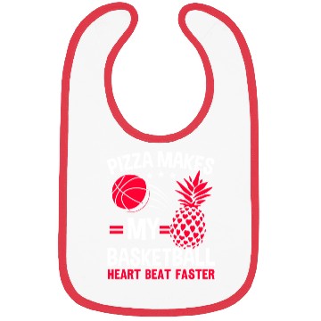 Discover Pineapple Basketball Tropical Fruit Summer Sport Bibs
