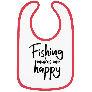 Discover Fishing makes me happy !! Bibs