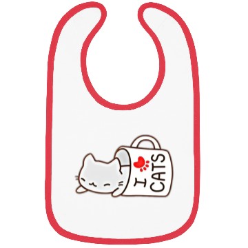 Discover cat lover Bibs