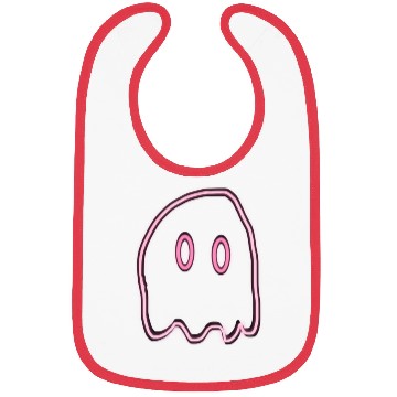 Discover Pink neon ghost Bibs