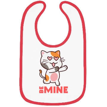 Discover Cat be mine Bibs