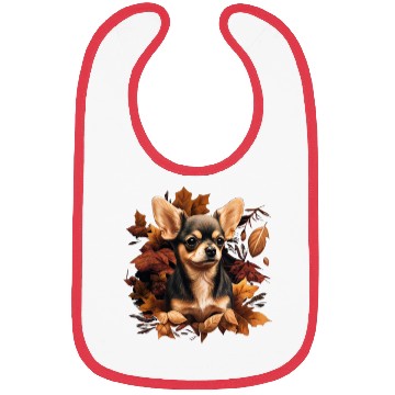 Discover Chihuahua | Thanksgiving Day Farmer Food Autumn Bibs
