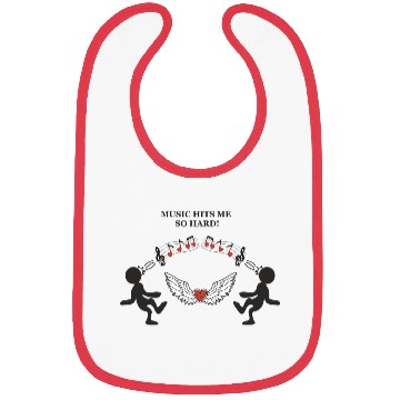 Discover Music is my life Bibs