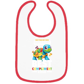 Discover Autism Turtle Autistic Puzzle Autism Awareness Bibs