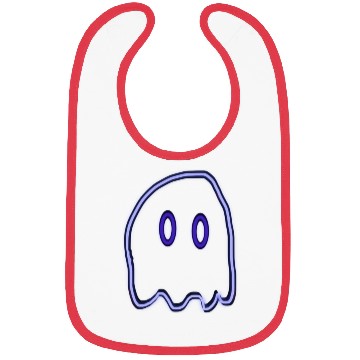 Discover Dark blue neon ghost Bibs