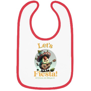 Discover Lets Fiesta Cinco de Mayo Bibs