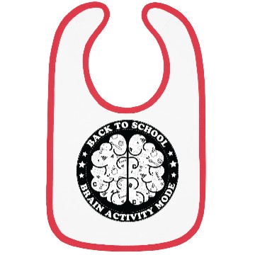 Discover Back to school brain activity mode Bibs