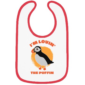 Discover Lovin The Puffin Bird Lover Puffins Bibs