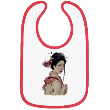 Discover Japanese Geisha Bibs