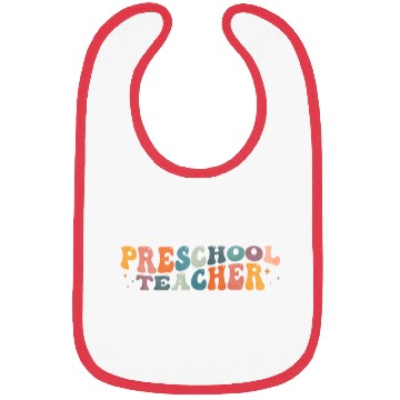Discover Groovy Preschool Teacher Kindergarten Teaching Bibs