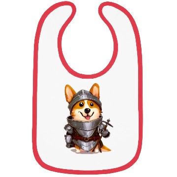 Discover Knight Corgi Bibs