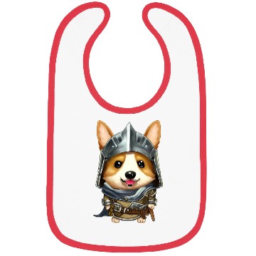 Discover Knight Corgi Bibs