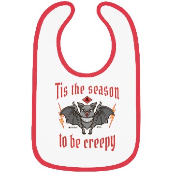 Discover Tis the season to be creepy Bibs