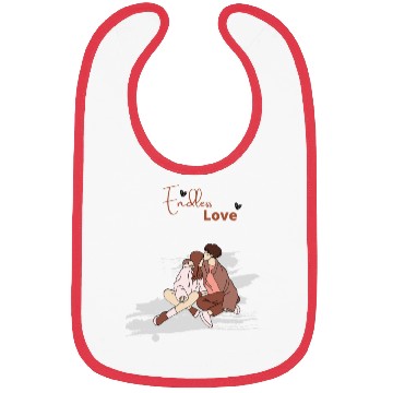Discover Endless Love Couple Bibs