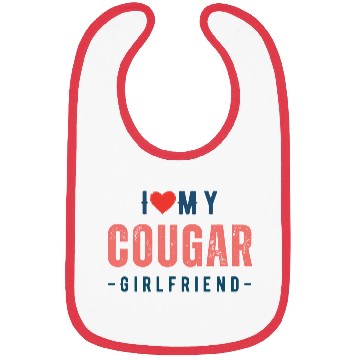 Discover I Heart My GF I Love My Cougar Girlfriend Bibs