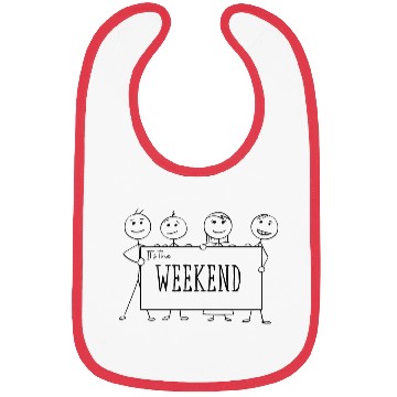 Discover It's the Weekend Bibs