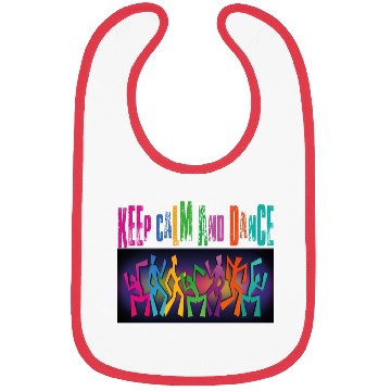 Discover keep kalm and dance Bibs