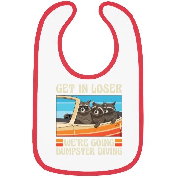 Discover Raccoon Lover Trash Picking Dumpster Diving Trash Bibs
