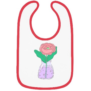 Discover Rose With A Surprise Bibs