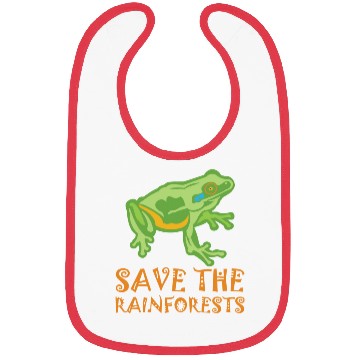 Discover Save The Rainforests Tree Frog Bibs