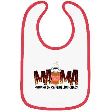 Discover Coffee MAMA, Mom, Mama Caffeine file, Running on Bibs