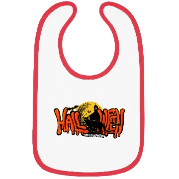 Discover Halloween black cat Bibs