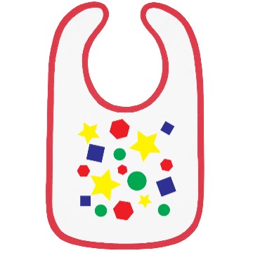 Discover Bibs Includes patterns multi-colored