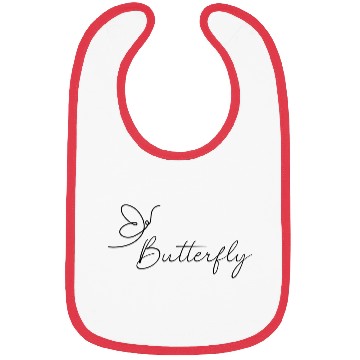 Discover Butterflies cute Bibs