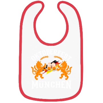 Discover Oktoberfest München Gery Ger Flag Beer Drinking Bibs
