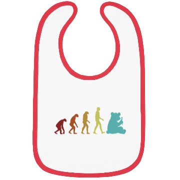 Discover Panda Evolution Panda Bear Friend Lover Giant Bibs